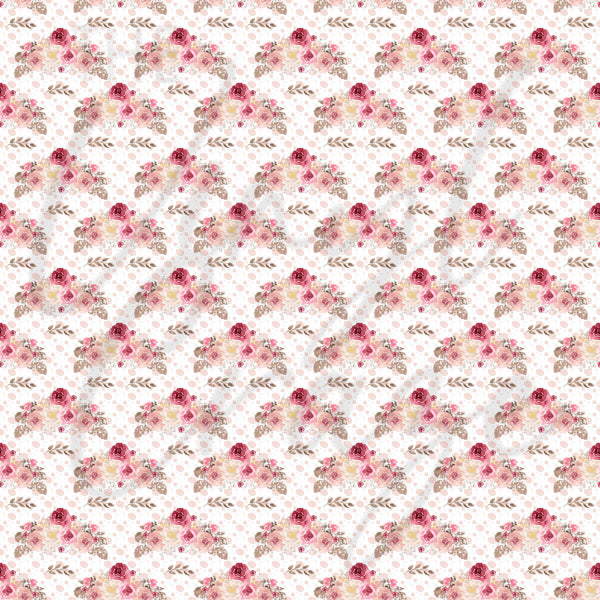 Rose Gold Romance - Adhesive Vinyl Sheets