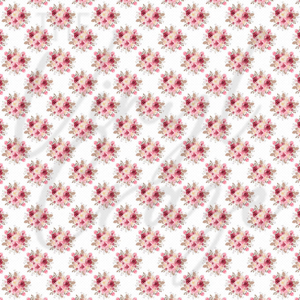 Rose Gold Romance - Adhesive Vinyl Sheets