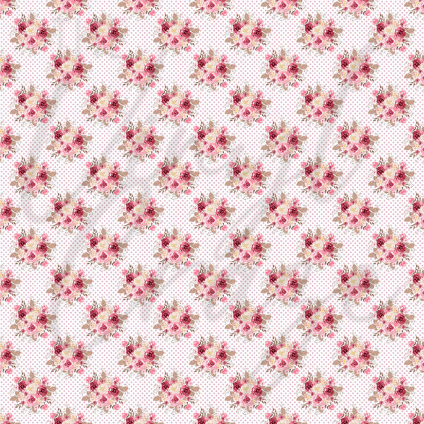 Rose Gold Romance - Adhesive Vinyl Sheets
