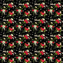Rose And Lily Flowers - Adhesive Vinyl 12x12 Sheets