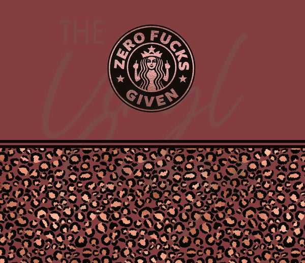 SB Zero F*cks Given - Adhesive Vinyl Wrap
