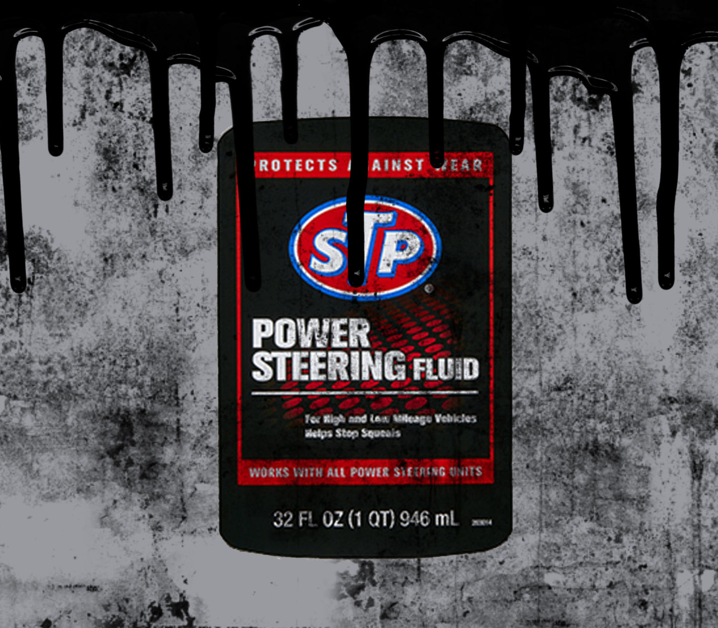 STP Power Steering - Adhesive Vinyl Wrap