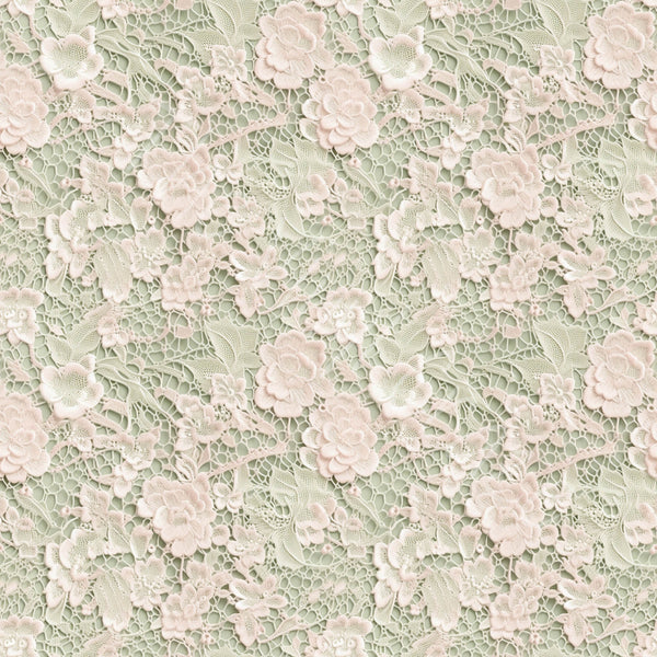 Sage Lace - Adhesive Vinyl 12x12 Sheets - 3 Design Options