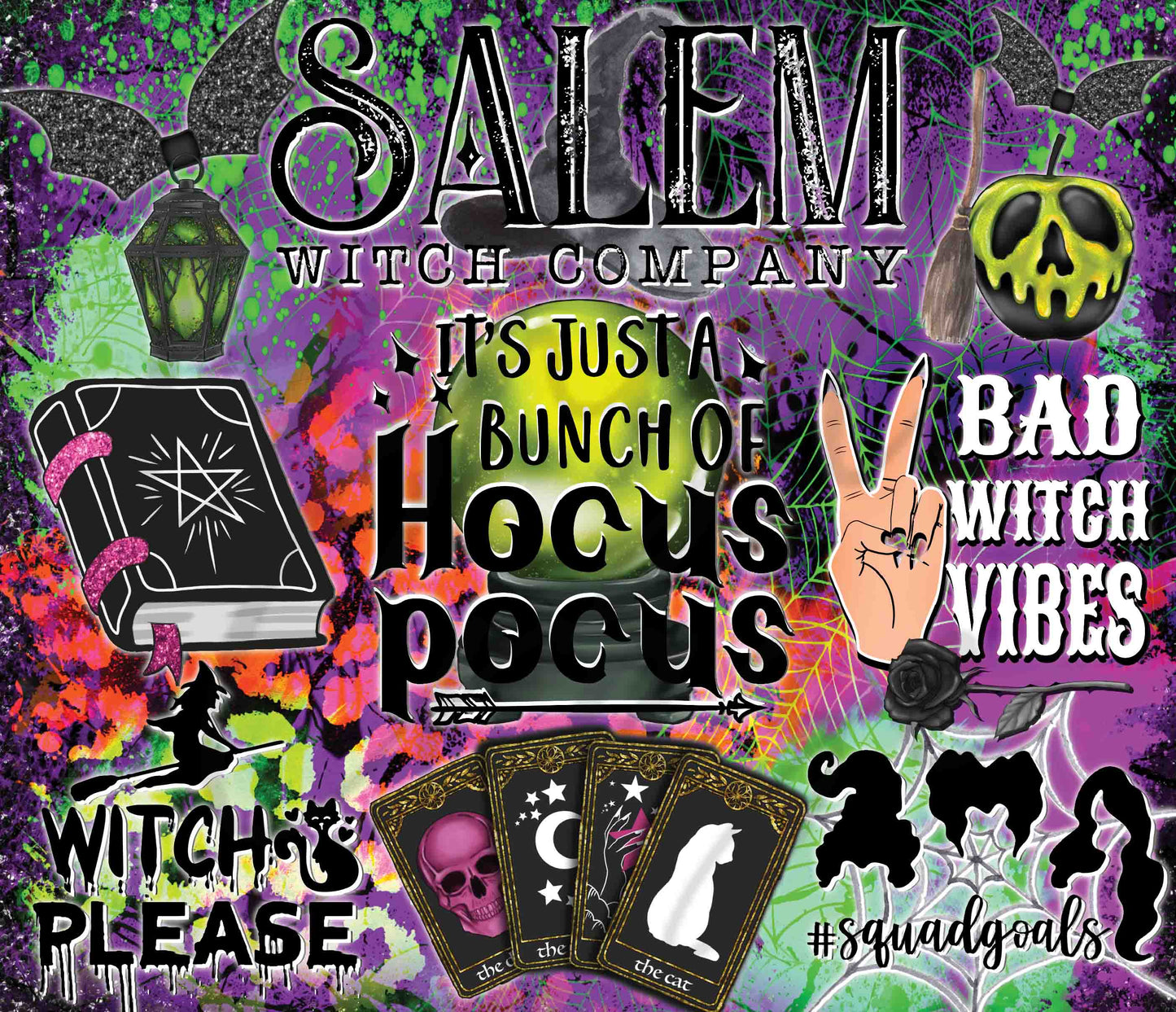 Salem Witch Company - Adhesive Vinyl Wrap