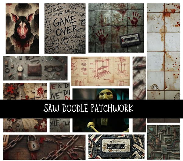 Saw Doodle Patchwork Set