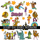 Scooby Doo Doodle Patchwork Set