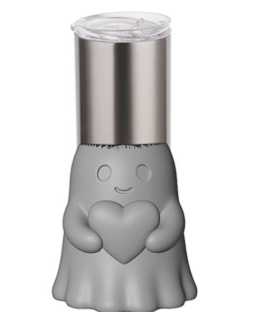 Cute ghost with heart - Tumbler Sleeve