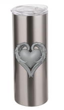 Heart with wings - Tumbler Element
