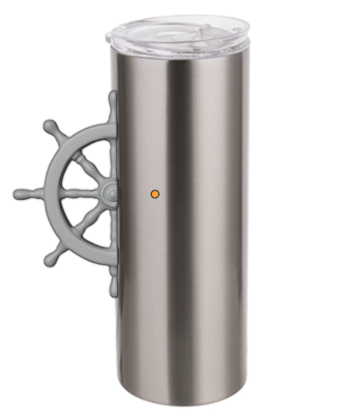 Ship wheel -Tumbler Handle