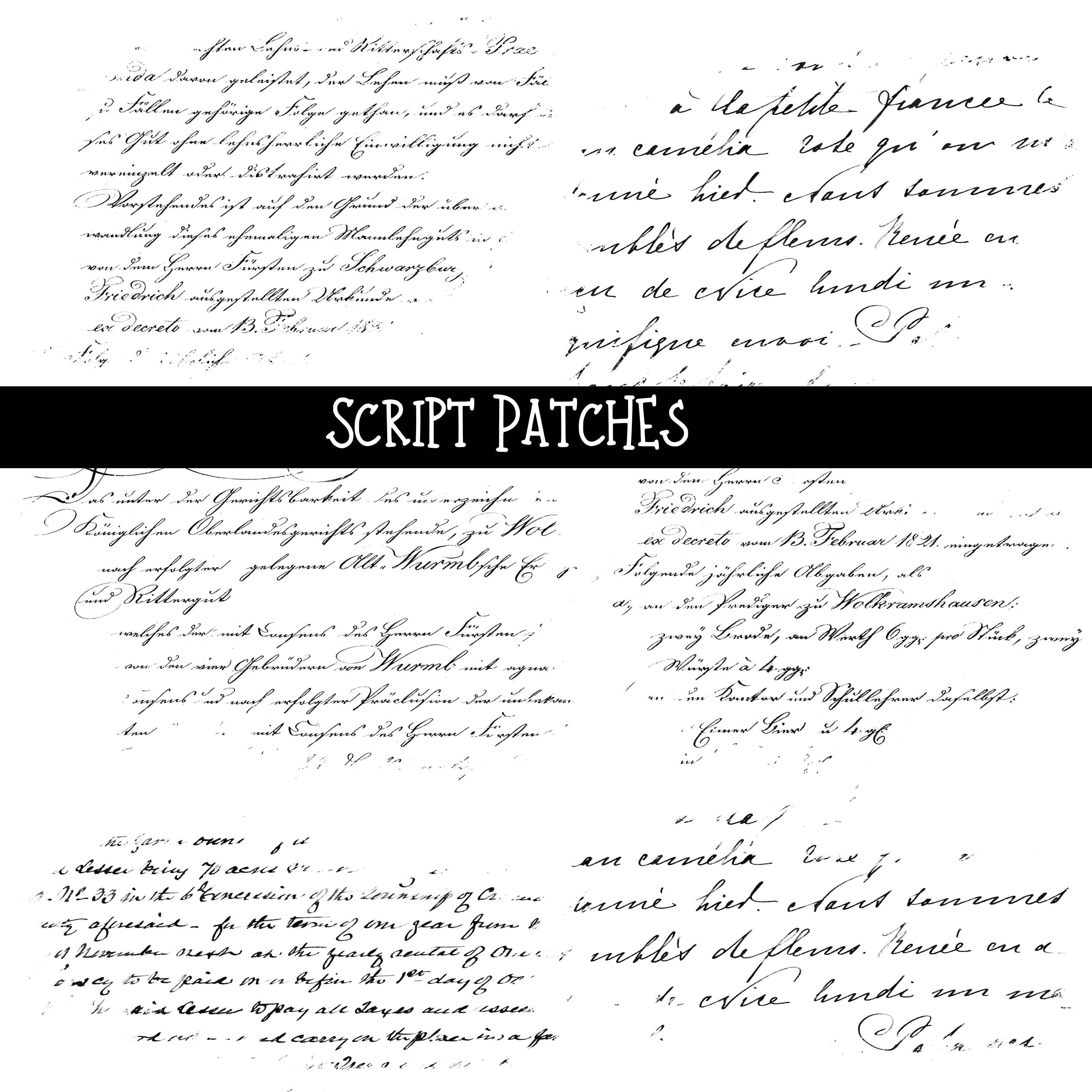 Script Patches - UV DTF Decal sheet – 3D Undercover