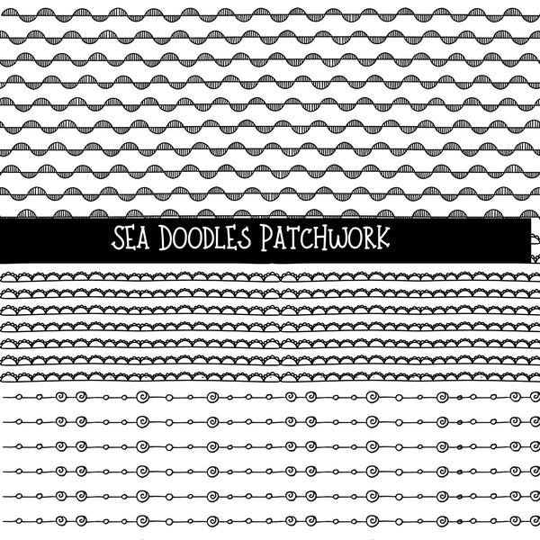 Sea Doodles Patchwork Set