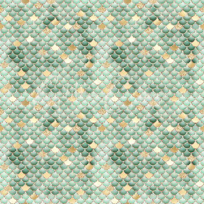 Seafoam Summer Collection - Adhesive Vinyl 12x12 Sheets - 11 Prints available