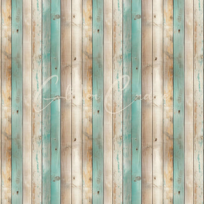 Seafoam Summer Collection - Adhesive Vinyl 12x12 Sheets - 11 Prints available