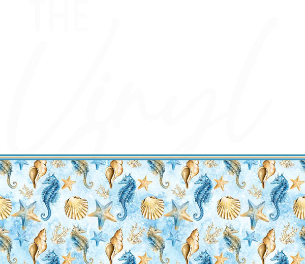 Seahorse Swears Like A Sailor - Adhesive Vinyl Wrap