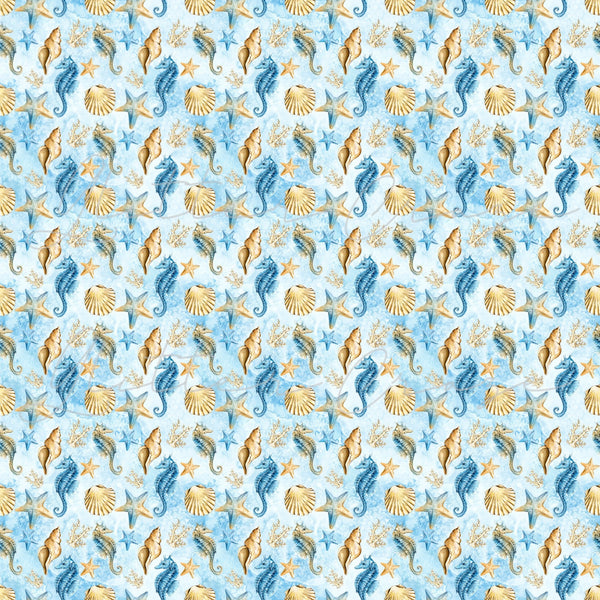Seaside Collection - Adhesive Vinyl 12x12 sheet