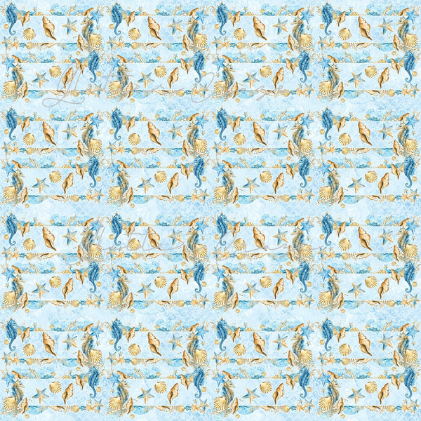 Seaside Collection - Adhesive Vinyl 12x12 sheet