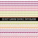Secret Garden Doodle Patchwork Set