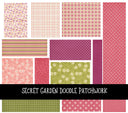 Secret Garden Doodle Patchwork Set