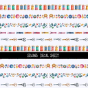 Sewing Borders - Uv Dtf Decal Sheet