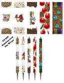 Teacher - UV DTF Stainless Pen wraps - Set of 5