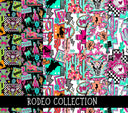 Rodeo Collection vinyl sheets 6 Patterns to choose from