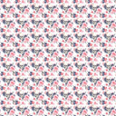 Skulls And Flowers - Adhesive Vinyl Sheets