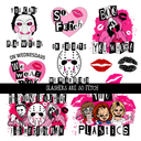 Slashers are so fetch  - UV DTF Decal sheet