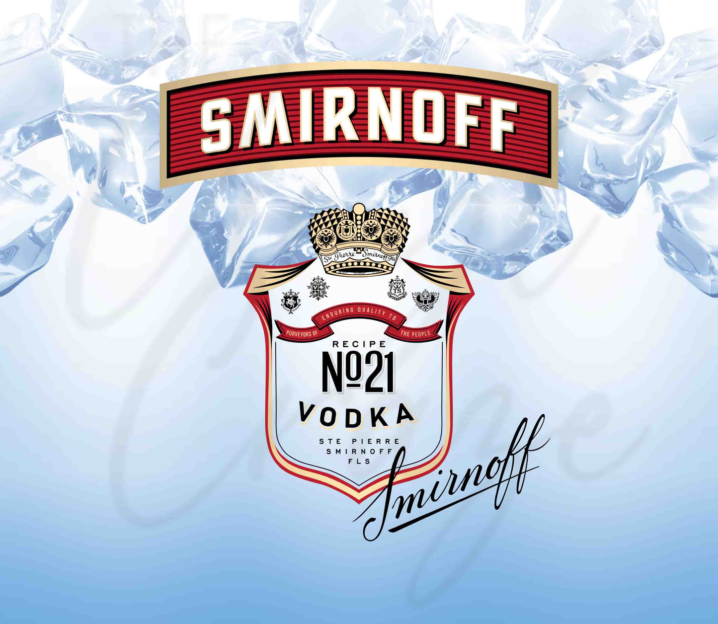 Smirnoff - Adhesive Vinyl Wrap