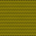 Yellow and Black Chevron - Adhesive Vinyl Sheets
