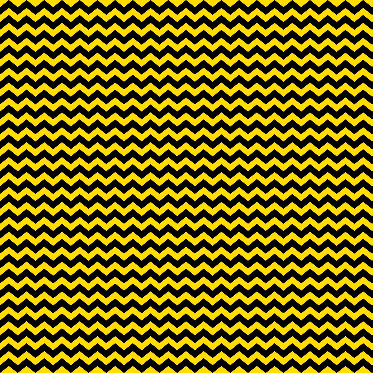 Yellow and Black Chevron - Adhesive Vinyl Sheets