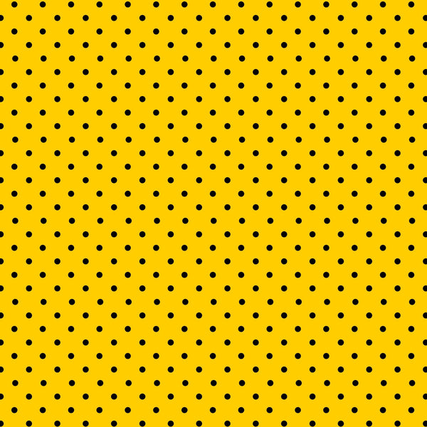 Yellow Polka Dot Bikini - Adhesive Vinyl Sheets