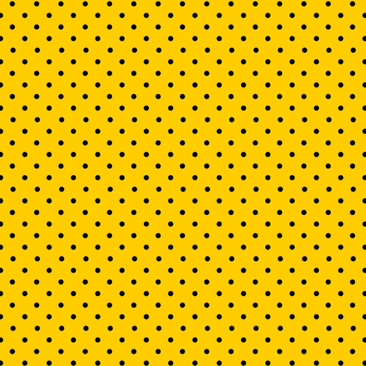 Yellow Polka Dot Bikini - Adhesive Vinyl Sheets