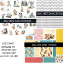 Snow White Doodle Patchwork Set