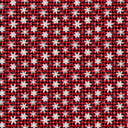 Snowflakes On Plaid - Adhesive Vinyl Sheets
