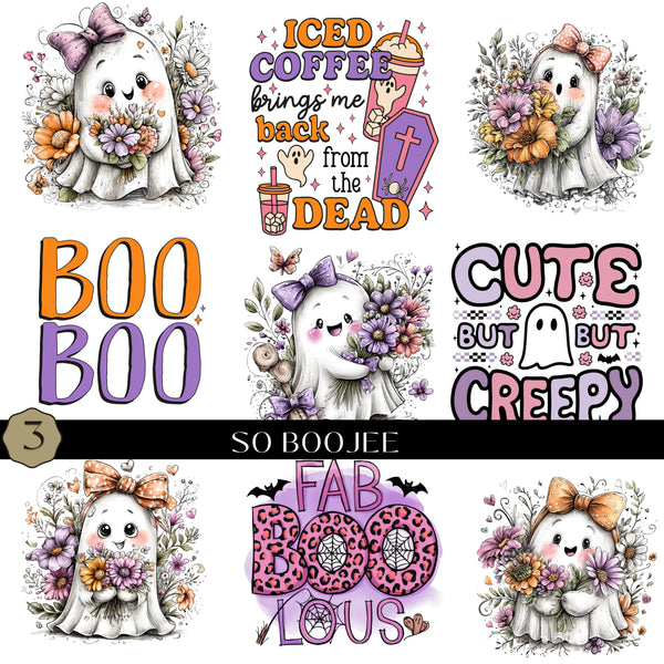 So Boojee Collection UV DTF Decal Sheets- 3 Designs
