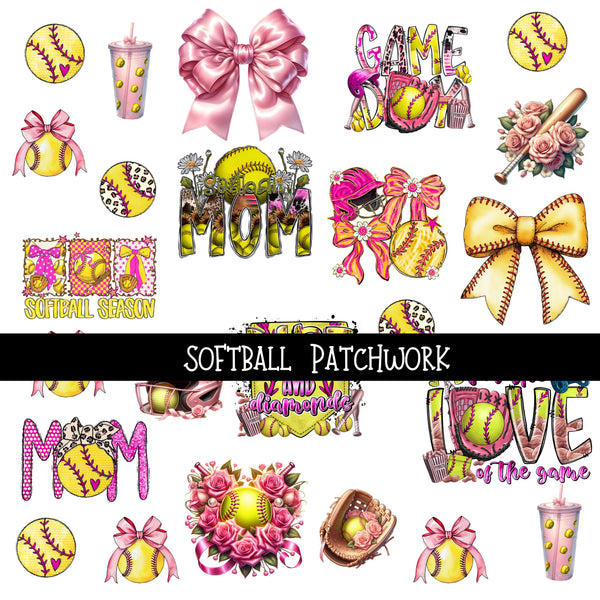 Softball Patchwork Set