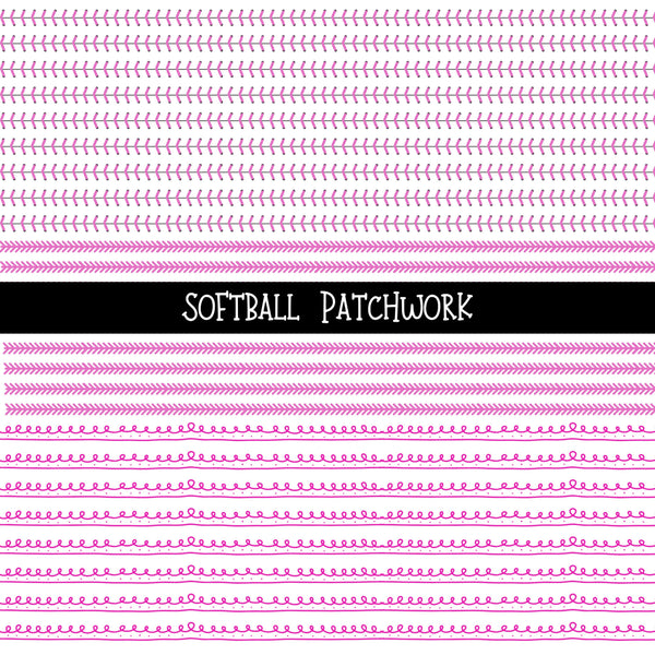 Softball Patchwork Set