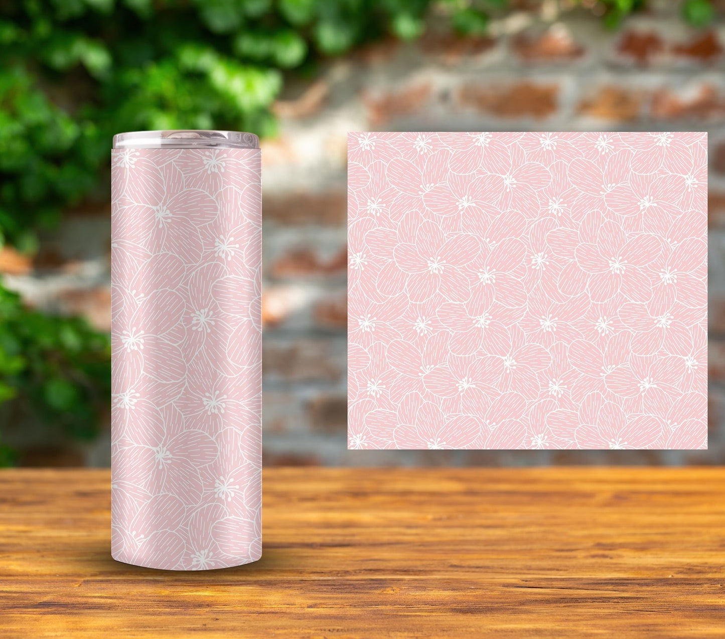 Cherry Blossom UV DTF Transparent wrap- 3 Designs