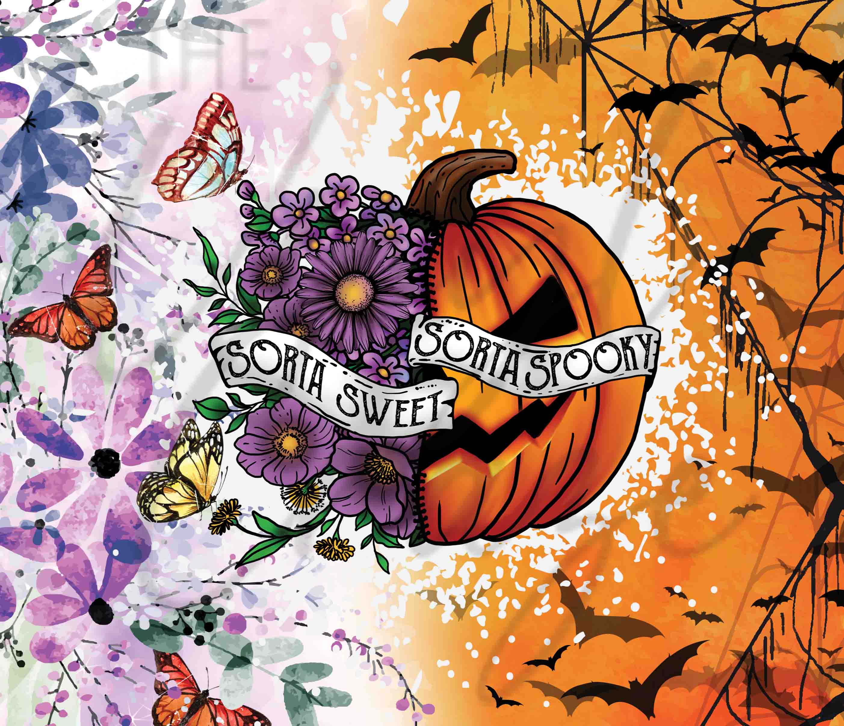 Sorta Sweet Sorta Spooky - Adhesive Vinyl Wrap – 3D Undercover