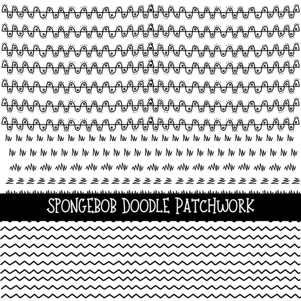Sponge Doodle Patchwork Set