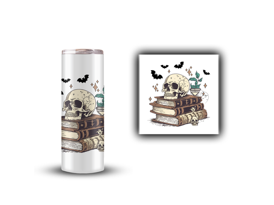 Spooky Books - UV DTF Decal