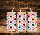 Spooky Eyes - UV DTF 16oz Libbey wrap