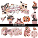 Spooky Movie Night - UV DTF Decal sheet