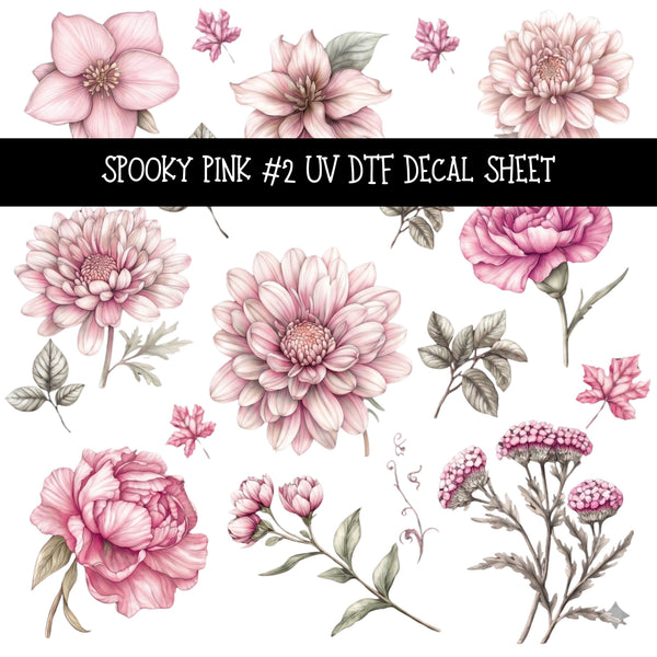 Spooky Pink Decal sheets 4 designs available