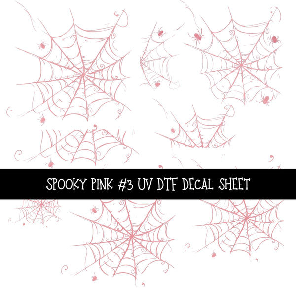 Spooky Pink Decal sheets 4 designs available