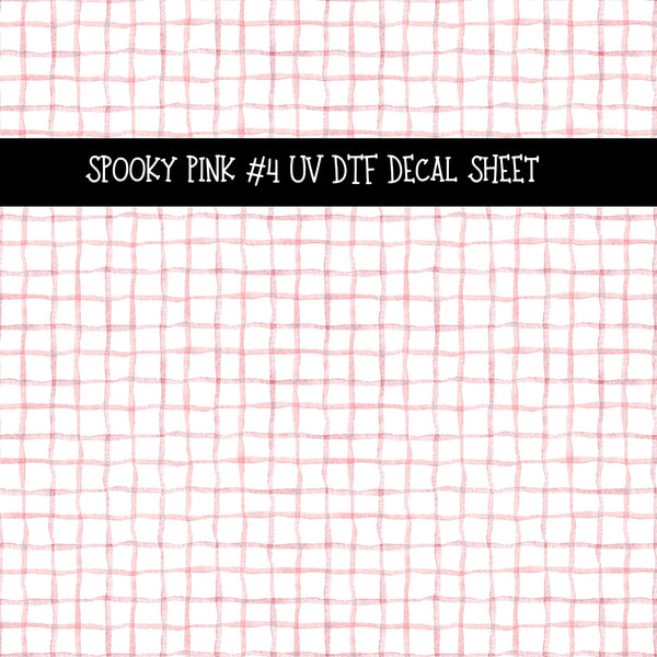 Spooky Pink Decal sheets 4 designs available