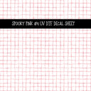 Spooky Pink Decal sheets 4 designs available