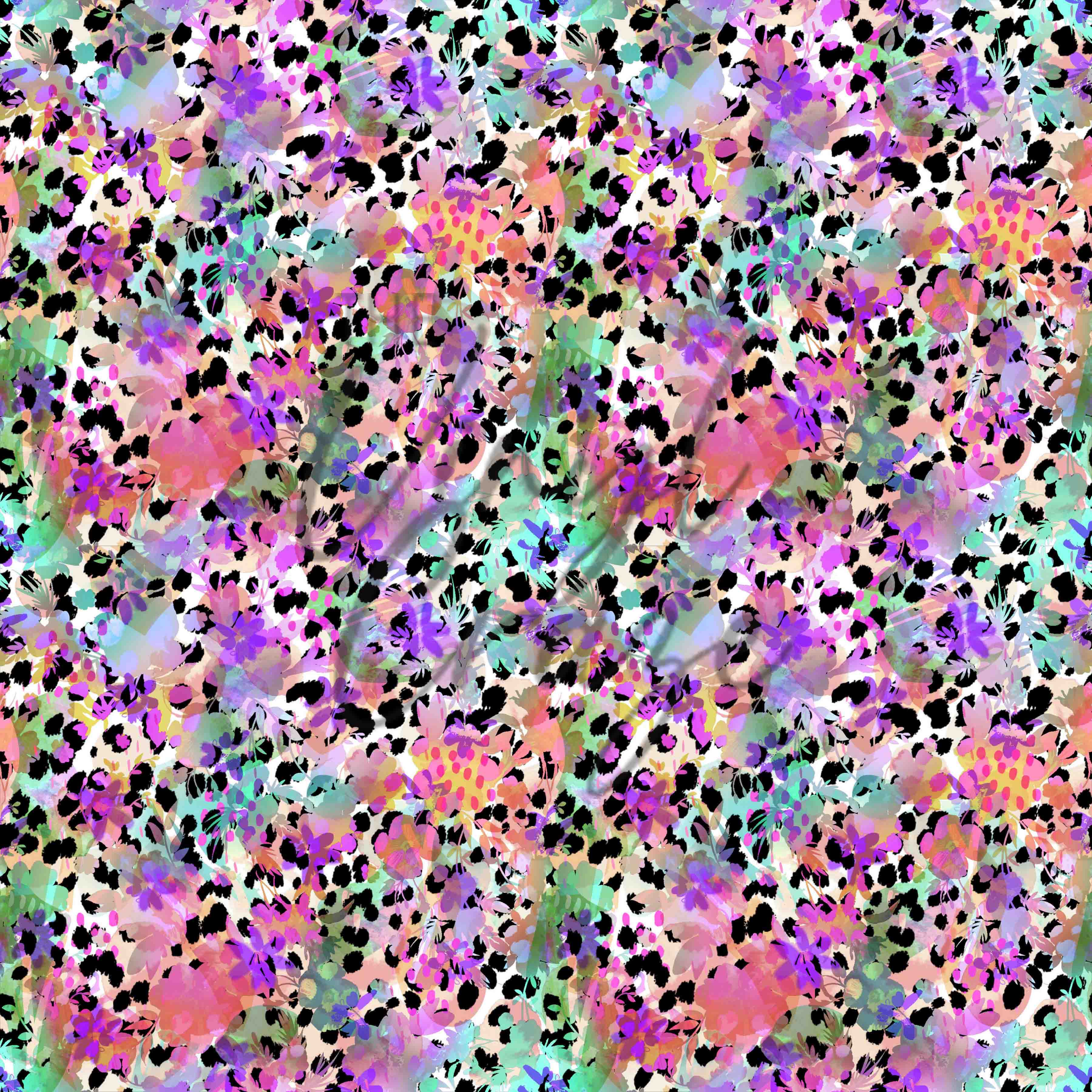 Spotted Flowers - Adhesive Vinyl Sheets – 3D Undercover