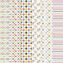 Spring Fling - Adhesive Vinyl 12x12 Sheets -6 Pack