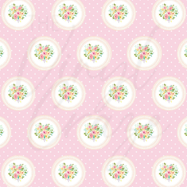Spring Flower Collection - Adhesive Vinyl Sheets